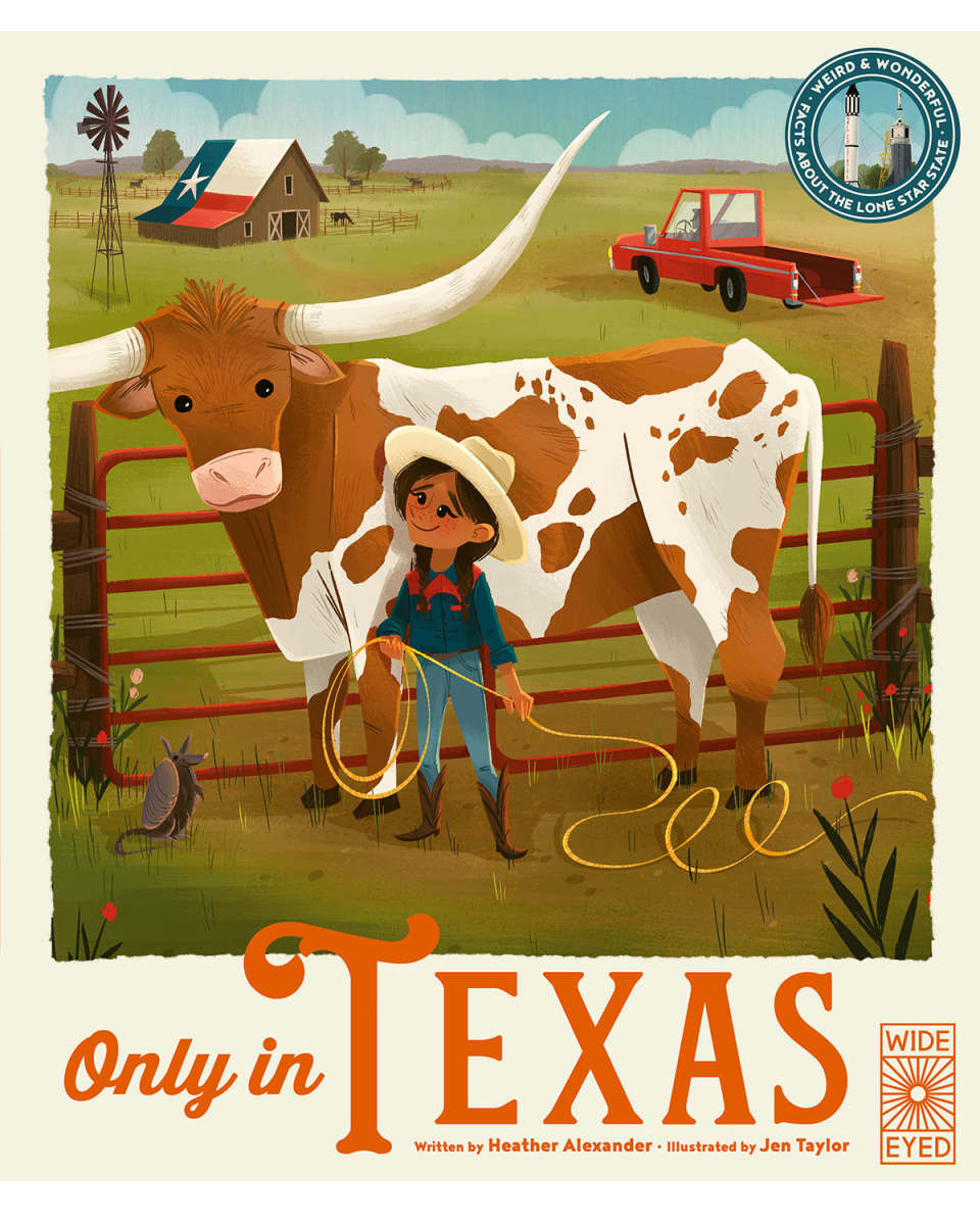 Kid's "Only in Texas" Hardcover Picture Book by Heather Alexander